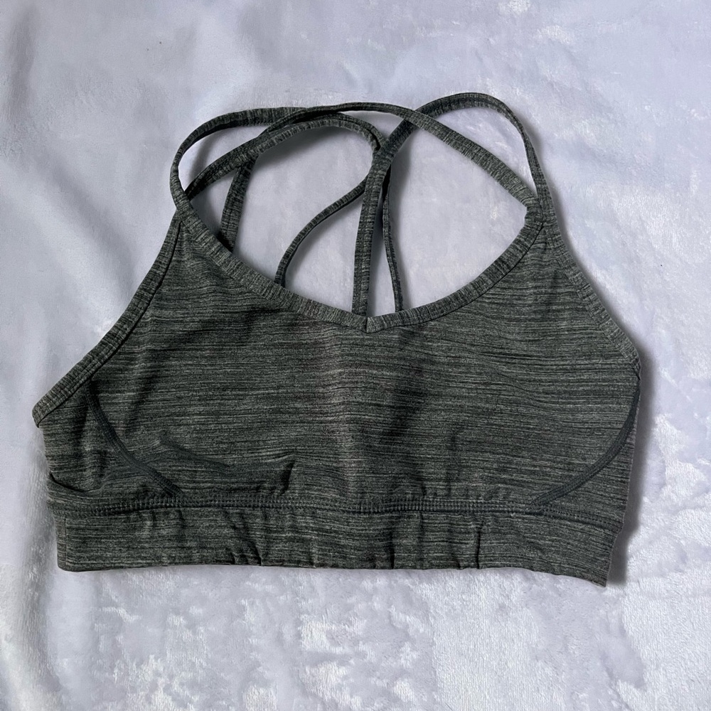 Manduka Gray Women's Sports Bra
